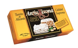 [6ANA25] TURRON ALICANTE ETIQUETA NEGRA (64% ALMENDRA) ANTIU XIXONA 250G