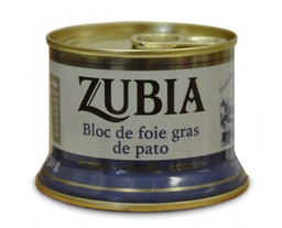 [8BPAZ13] Lata Campana Bloc de Foie de Pato 98% 130g ZUBIA