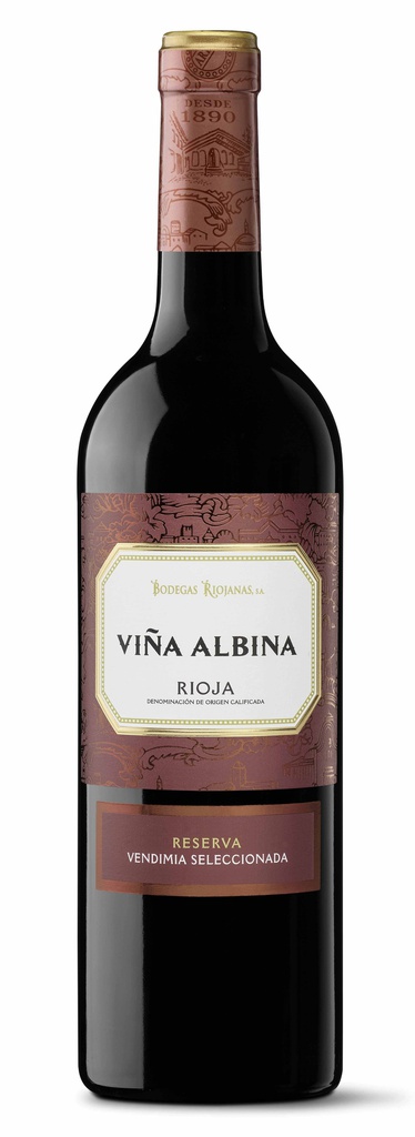 VINO TINTO D.O. RIOJA VIÑ ALBINA RESERVA VENDIMIA SELECCIONADA