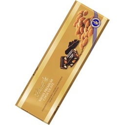 [6CNO3] LINGOTE CHOCOLATE NEGRO Y ALMENDRAS LINDT ORO
